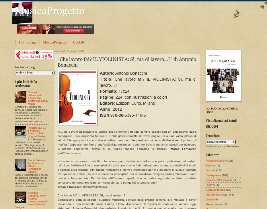 Musica Progetto